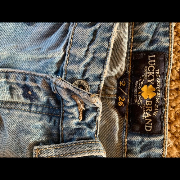 Luck Brand Jeans with floral embroidery - Picture 2 of 3